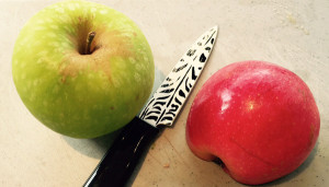 Apples-and-knife