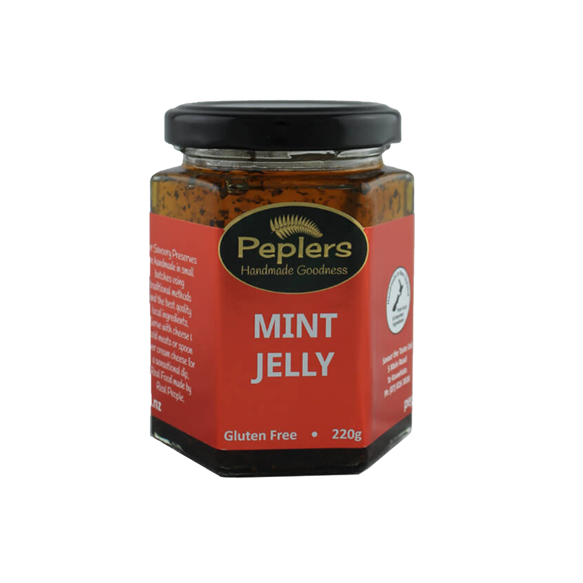 Peplers Mint Jelly 240gm Gourmet Direct