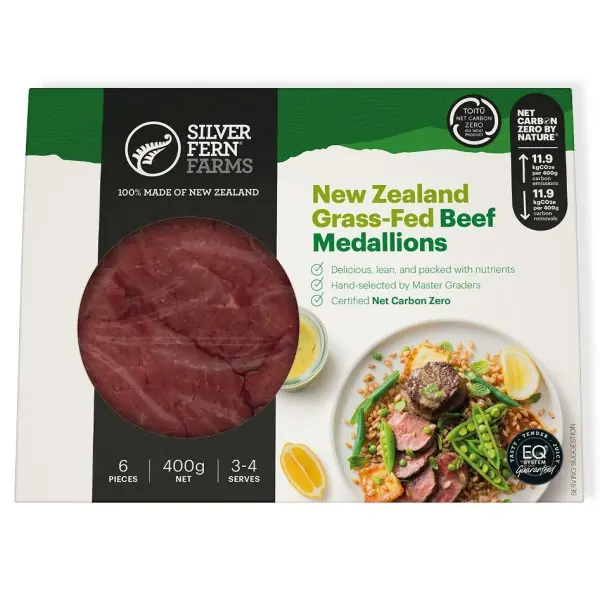 Silver Fern Farms Beef Medallions 400gm