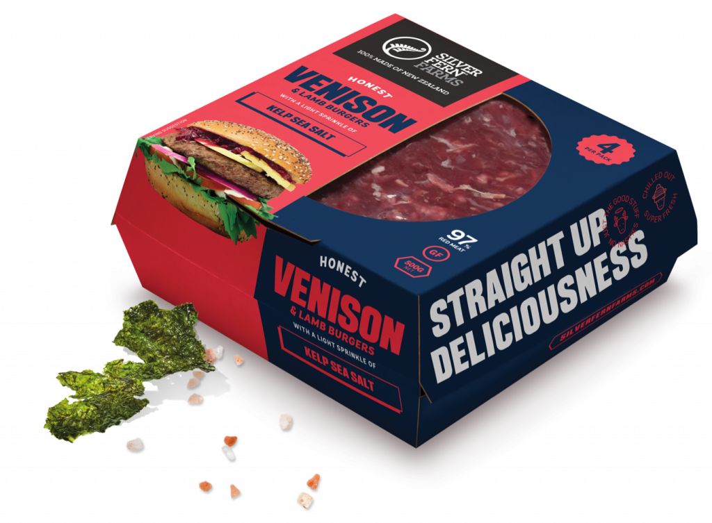 Silver Fern Farms Honest Venison & Lamb Burgers Gourmet Direct