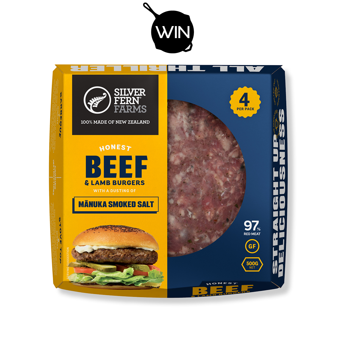 Silver Fern Farms Honest Beef and Lamb Burgers Gourmet Direct