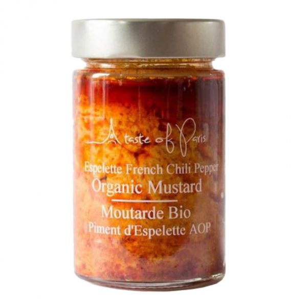 A Taste Of Paris - Espelette French Chilli Pepper Organic Mustard