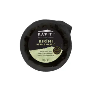 Kirimi Herb and Garlic Triple Cream Cheese 125gm