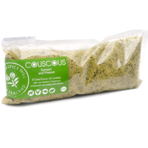 Spinach and Pinenut Couscous