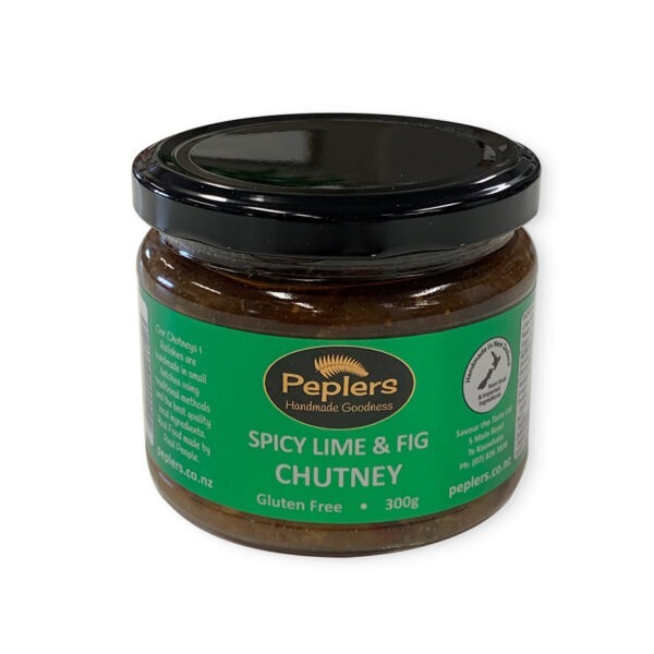 Spicy Lime and Fig Chutney