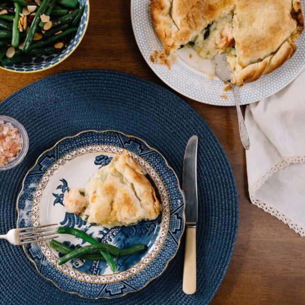 MYLK Salmon Family pie