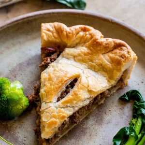 MYLK Beef and Bacon Family Pie