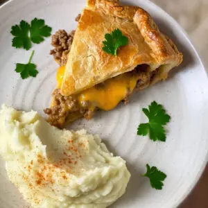 MYLK Mince and Cheddar Single Pie