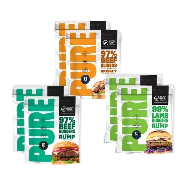 Silver Fern Farms Burger Trio - Gourmet Direct