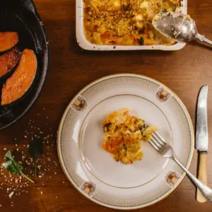 MYLK Roast Pumpkin Pasta Bake Large