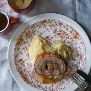 Pork Belly with mashed potato Micro Meal