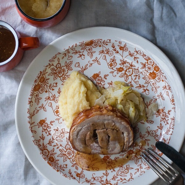 Pork Belly with mashed potato Micro Meal