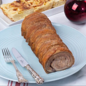 Pork Belly, Thyme Caramelised Apple and a Mustard Cider Jus