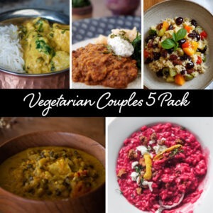 Vegetarian Couples Dinner 5 Pack