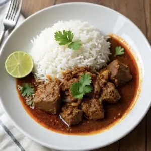 Beef Rendang with Steamed Rice – RTE Micro Meal
