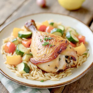 Lemon Herb Roast Chicken Micro Meal