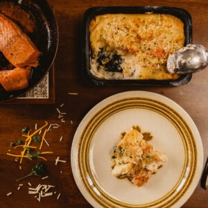 Smoked Salmon Pasta Bake